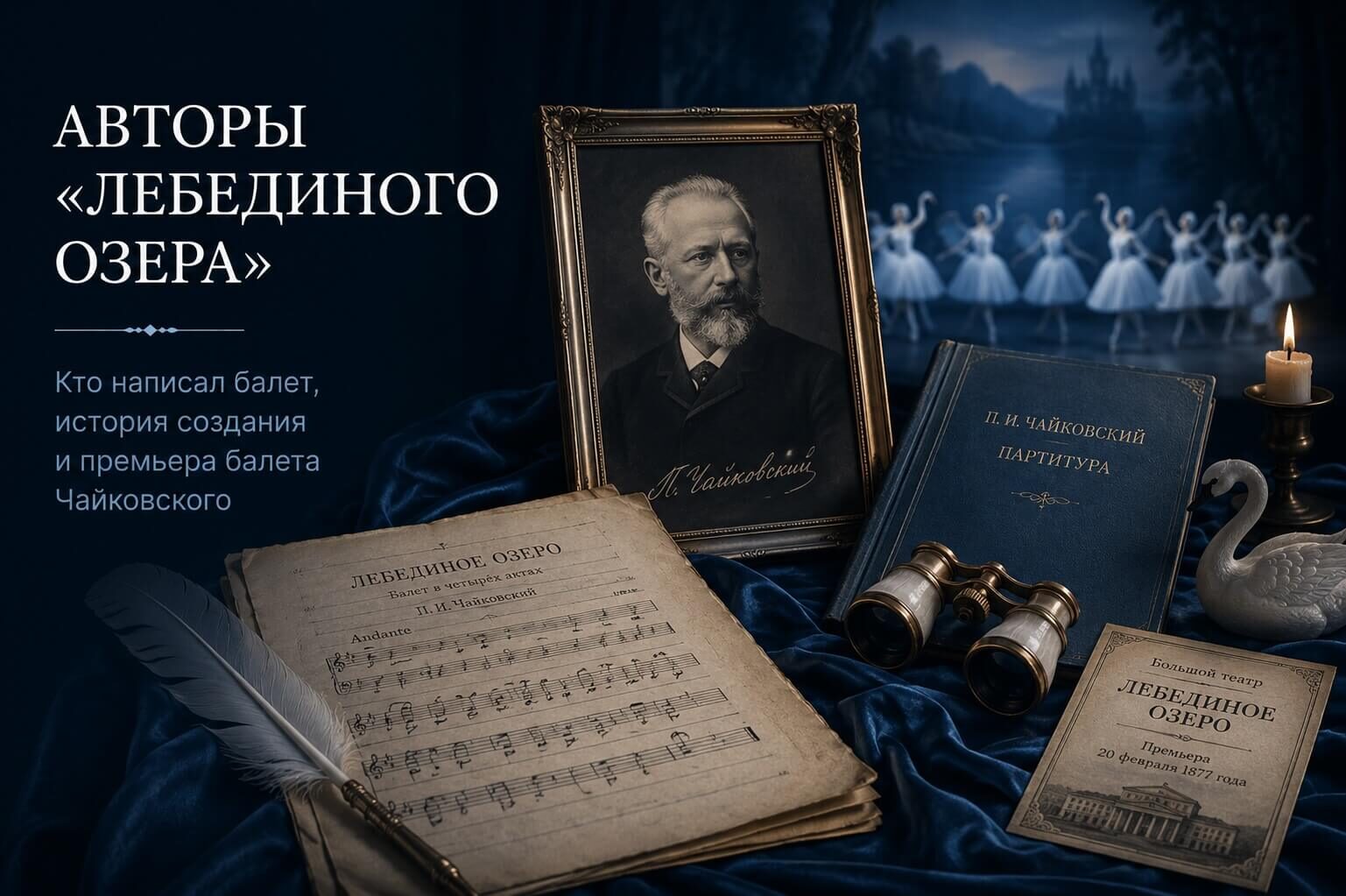 Кто написал балет «Лебединое озеро»: авторы, история создания и премьера балета Чайковского